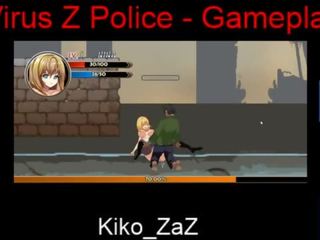 Virus z משטרה נערה - gameplay