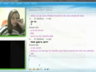 Novinha gostosa no MSN