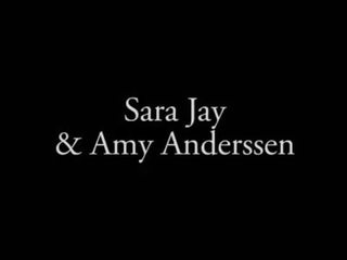 บีบีซี คนรัก sara jay และ เอมี่ anderssen 3way!