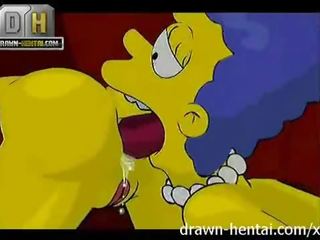 Simpsons โป๊ - เซ็กส์สามคน