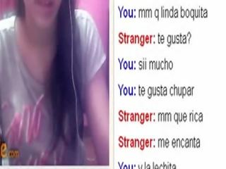 Omegle..linda pendeja