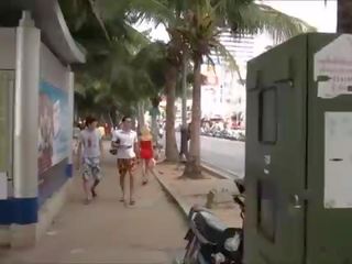 Pattaya ayakkabılar yol tayland